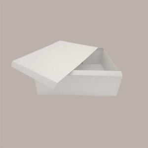 Coperchio per Scatola in Carta Colore Kraft Bianco 390x290 10 Pezzi [d104526c]