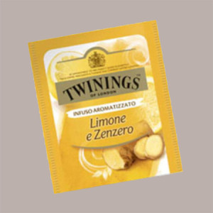 Scatola Legno 4 Scomparti + 40 Filtri Tè Zenzero Twinings [fc7b4564]