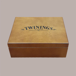 Scatola Legno 6 Scomparti + 60 Filtri Tè Zenzero Twinings [de218f65]