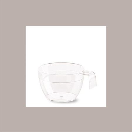 Tazza Coppetta PS Trasparente 110 cc 50 Pezzi [82586dc4]