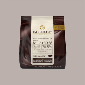 Cioccolato Fondente di Copertura 70-30-38 Extra Amaro in Bottoni Callebaut 2,5 Kg