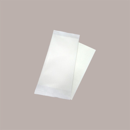 Busta Bianca Neutra in Carta con Tovagliolo in Carta Bianco 11x24 cm 125 Pezzi [41bf6dea]