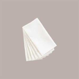 Busta Bianca Neutra in Carta con Tovagliolo in Carta Bianco 11x24 cm 125 Pezzi [2f84efe3]