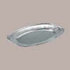 Vassoio Ovale in Alluminio per Alimenti V350G 430x286 10 Pezzi [1a775a2b]