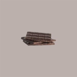 Maxi Tavoletta Cioccolato Fondente al 77% Nibs Venchi 600 gr [89b26597]