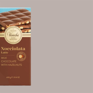 Maxi Tavoletta di Cioccolato Nocciolata al Latte Venchi 600 gr [0b4efa88]