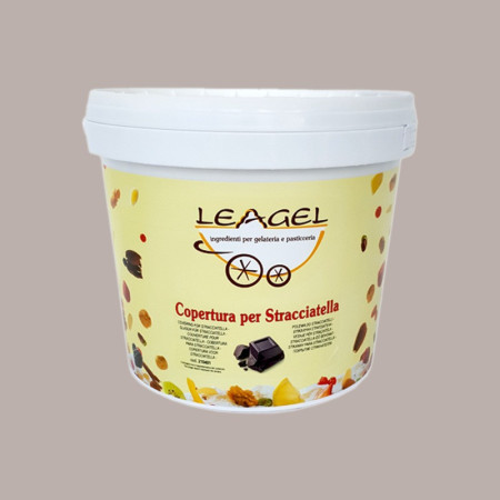 Copertura Cioccolato Stracciatella Fondente ideale per Gelato LEAGEL 5 Kg [e3681d97]