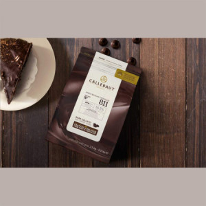 Cioccolato Fondente di Copertura 811 in Bottoni Callebaut 400 gr [99aedab4]