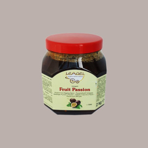 Variegato Fruit Passion Maracuja Salsa ideale per Gelato Yogurt Dolci Leagel 2 Kg [93e8d607]