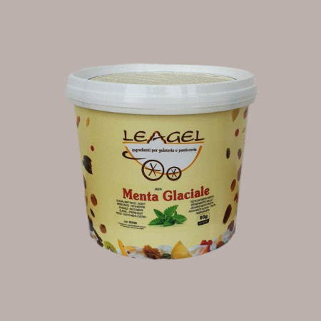 Pasta Concentrata al Gusto Menta Bianca Linea Gold ideale per Gelato Dolci Leagel 3,5 Kg [da4c9e1a]
