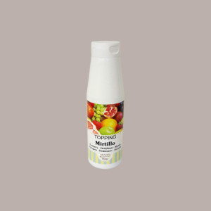 Topping al Gusto Mirtilllo Salsa Dolce ideale per Gelato Dessert Yogurt Leagel 1 Kg [245cef01]