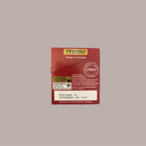 Filtri Bustine Infuso Aromatizzato Ciliegia e Cannella TWININGS 20 Filtri [5a1e27b0]