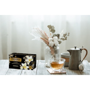 Filtri Bustine Tè Nero Aromatizzato alla Vaniglia TWININGS 20 Filtri