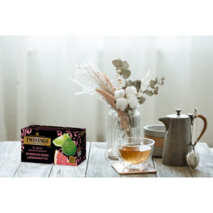 Filtri Bustine Tè Nero Aromatizzato al Pompelmo Rosa e Bergamotto TWININGS 20 Filtri