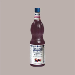 Sciroppo Concentrato per Granita Gusto Frutti di Bosco Mixybar Fabbri 1,3 Kg
