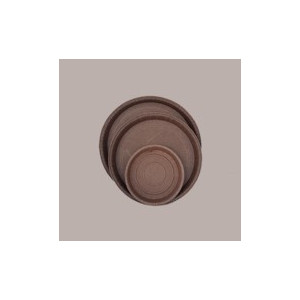 Stampo Forma Cottura Rotonda Dm260H23mm in Carta Preformata Marrone Usa e Getta Ecos 10 pezzi [b79c1271]