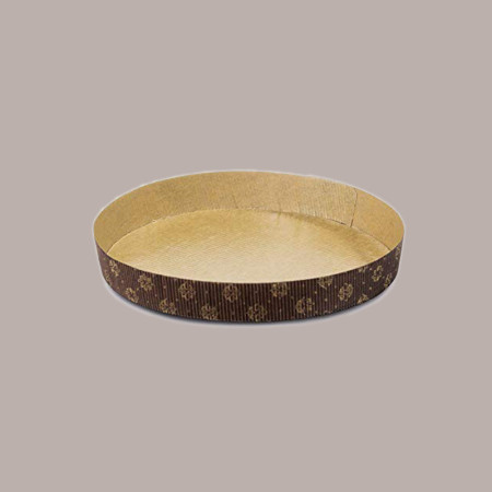 Stampo Forma Cottura Monoporzione Dm100H30mm in Carta Forno Usa e Getta per Tortina 20 pezzi [df85901f]