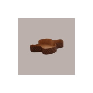 Stampo Forma Cottura piccola Colomba Pasqua da 500 gr in Carta Forno Usa e Getta 255x185H50mm 10 pezzi [59118c70]