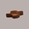 Stampo Forma Cottura piccola Colomba Pasqua da 500 gr in Carta Forno Usa e Getta 255x185H50mm 10 pezzi [59118c70]