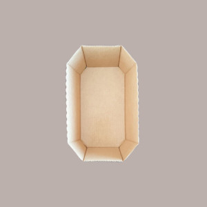 Stampo Forma Cottura in Carta Forno Usa e Getta per Pane Easy Bake 500 g 153x88H60mm 10 pezzi [89623465]