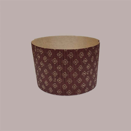 Stampo Forma Cottura in Carta Forno Onda Rigida per Panettone Alto 1 Kg Usa e Getta Dm170H110mm 5 pezzi [384d9a69]