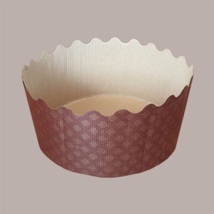 Stampo Forme Cottura in Carta Forno per Panettone Basso da 3 Kg Usa e Getta Dm300H150mm 2 pezzi [e03d8670]