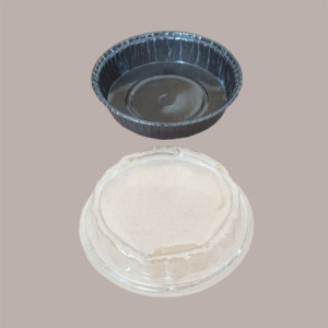 Stampo Forme Cottura Monoporzione Dm110 H21mm in Carta Forno Antiaderente Optima + Coperchio 20 pezzi