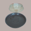 Stampo Forme Cottura Rotonda Dm180H22mm in Carta Forno Antiaderente Optima  con Coperchio Dm202H37mm 10 pezzi [630d638b]