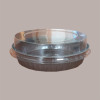 Stampo Forme Cottura Rotonda Dm180H35mm in Carta Forno Antiaderente Optima con Coperchio Dm202H37mm 10 pezzi [90a4368c]