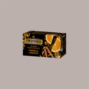 Filtri Bustine Tè Nero Aromatizzato Cannella e Arancia TWININGS 25 Pz [8eb7b89f]