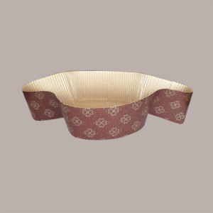 Stampo Forma Cottura piccola Colomba Pasqua da 300 gr in Carta Forno Usa e Getta 160x220H45mm 20 pezzi [86acfd28]