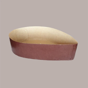 Stampo Forma Cottura in Carta Forno a Forma di Uovo da 750 gr Usa e Getta 177x255H60mm 10 pezzi [5413e2d4]