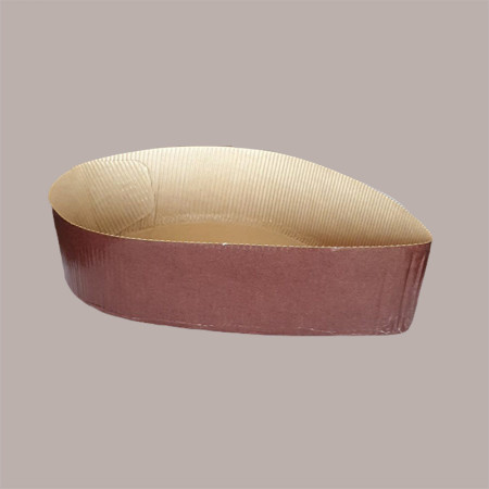 Stampo Forma Cottura in Carta Forno a Forma di Uovo da 750 gr Usa e Getta 177x255H60mm 10 pezzi [5413e2d4]
