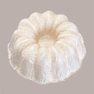 Stampo Cottura Monoporzione Carta Forno Ecrù Ecos Bundt Cake 125g Dm100H40mm 50 pezzi [c38b04ef]