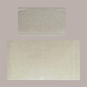 Scatola Baule con Coperchio Carta Liscio Avana 400x400H400 mm [432b5790]