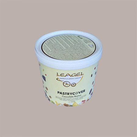 Glassa Copertura Pastrycover al Cioccolato Bianco Ideale per Panettoni e Colombe  Leagel 3,5 Kg [d64bfaaa]