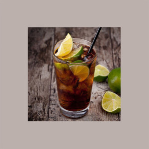 Sciroppo per Cocktail Gum Nero al Carbone Vegetale Fabbri 650 g