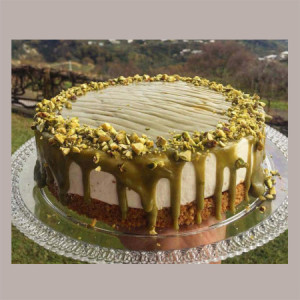 Topping al Gusto Pistacchio Gold Salsa Dolce Gourmet per Gelati e Dessert Fabbri 850 gr [116c007a]