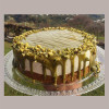 Topping al Gusto Pistacchio Gold Salsa Dolce Gourmet per Gelati e Dessert Fabbri 850 gr [116c007a]