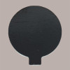 Vassoio Disco Monoporzione Tondo in Cartoncino Oro Nero Usa e Getta Dm10 cm 200 Pezzi [0163c25a]
