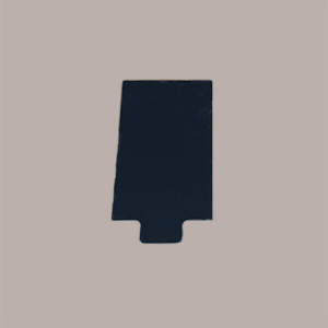 Vassoio Monoporzione Rettangolare Cartoncino Oro Nero Usa e Getta 9x5 cm 200 Pezzi