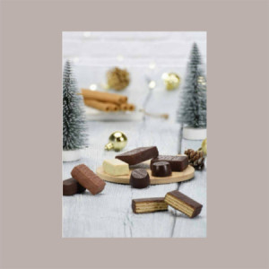 Babbi Viennesi Wafer Classici in Elegante Confezione Regalo, Latta da 80 Pezzi, Cioccolato Fondente e Crema alla Vani [5bb7e959]