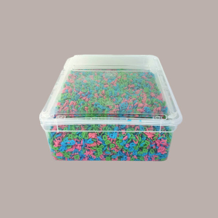 Alfabeto in Zucchero Icewer ideale per Yogurt Gelato Dolci Torte 1,2 Kg [477273da]