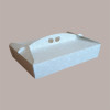 Scatola Porta Paste Dolci in Cartoncino Avorio Damascato 39x28H6cm 10 pezzi [f58ee570]