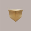 Scatola Baule + Coperchio Carta Oro 300x300x240 mm 2 pezzi [a461d613]