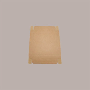 Scatola Baule + Coperchio Carta Avana Liscio 300x300x500 mm 1 pezzo [5a4d1801]