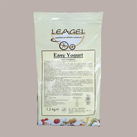 Easy Yogurt con Fruttosio Preparato in Polvere per Gelato Leagel 1,2 Kg [9d2df543]