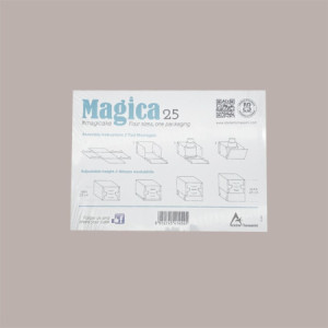 Scatola Magica Bianca Naturale per Torta Quattro Altezze Una Scatola 25x25 cm 2 Pezzi [b353b760]