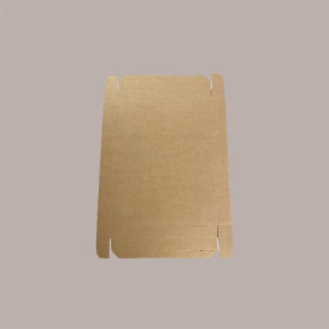 Scatola Baule + Coperchio Carta Avana Liscio 580x370x340 mm 1 pezzo [8807be37]