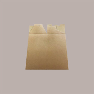 Scatola Baule + Coperchio Carta Avana Liscio 345x345x600 mm 1 pezzo [5144ee1c]